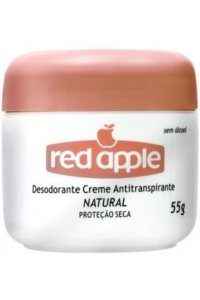 ra1000138 red apple desodorante em creme antitransp natural 55g ref 80410